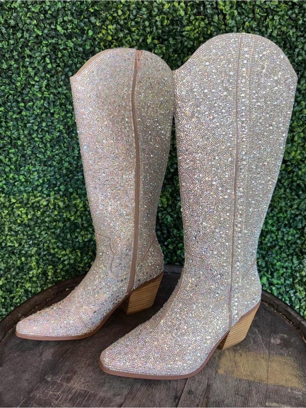 Nashville Full Rhinestone Western Boots